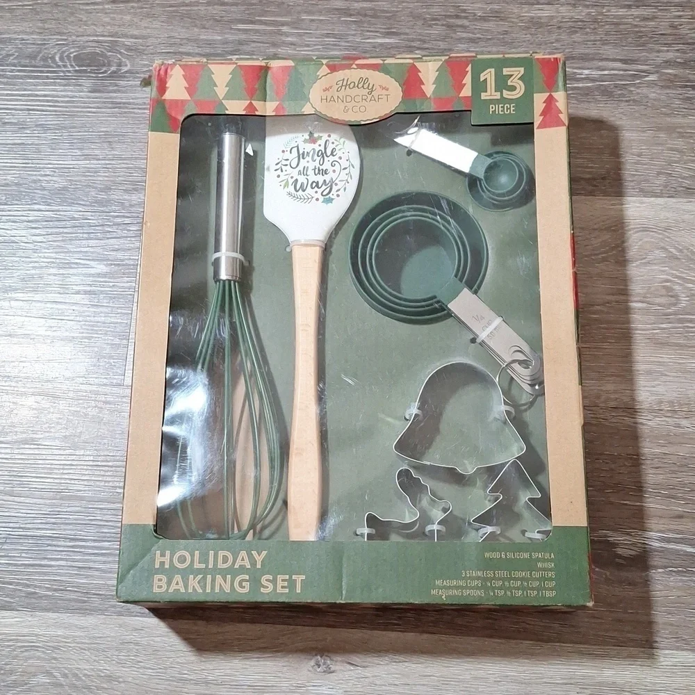 Christmas Kitchen Baking Utensils Gift Set